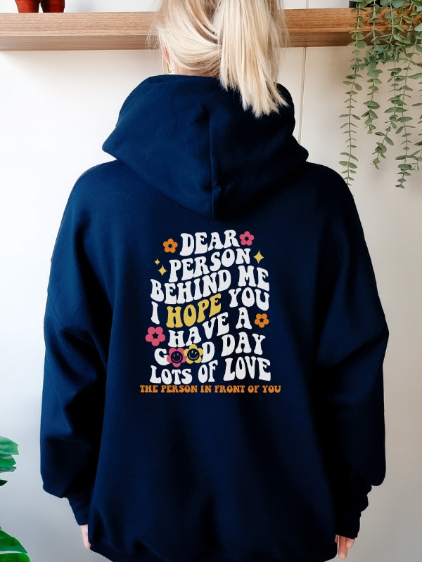 Dear Person Flower Hoodie