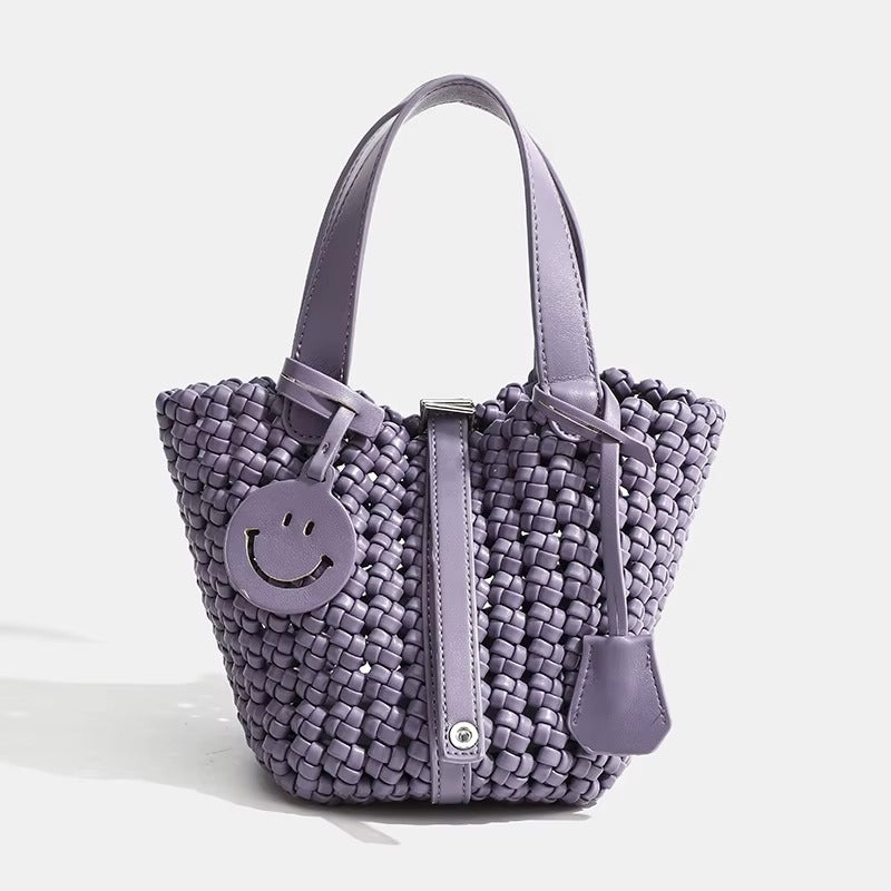 Woven Smile Bag