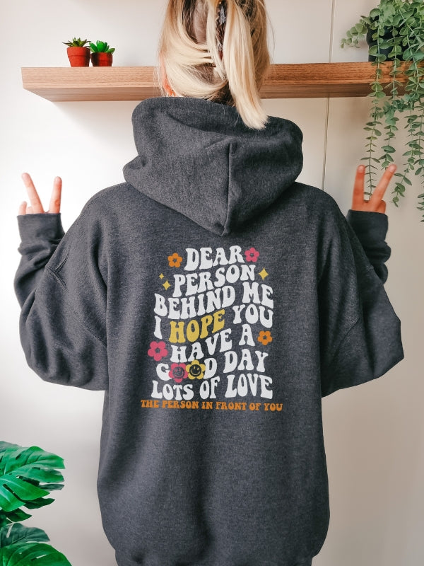 Dear Person Flower Hoodie