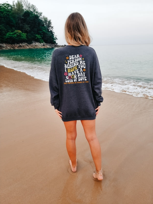 Dear Person Flower Sweater