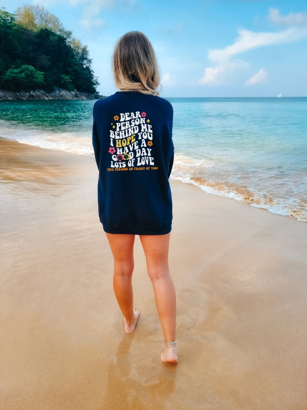 Dear Person Flower Sweater