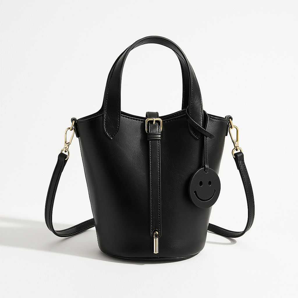 Leather Smile Bag