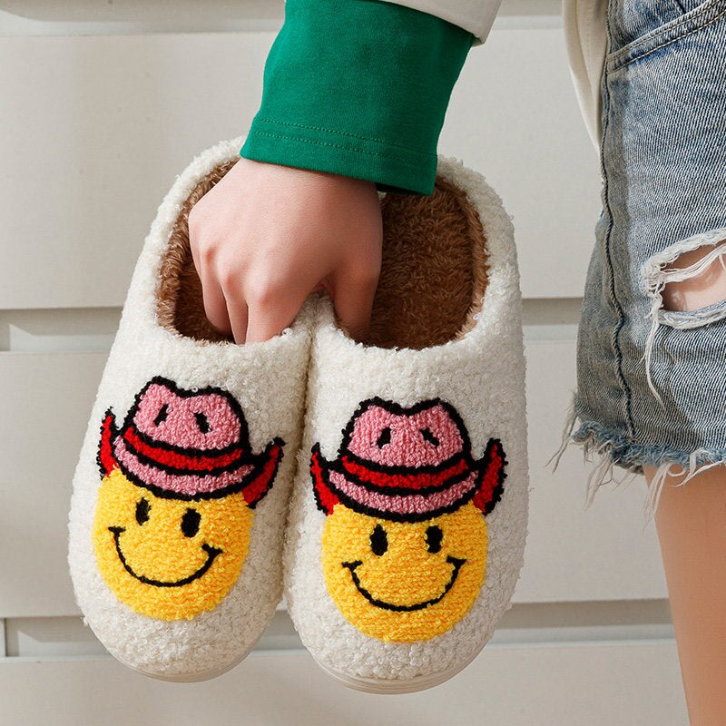 Cowboy Smile Slippers