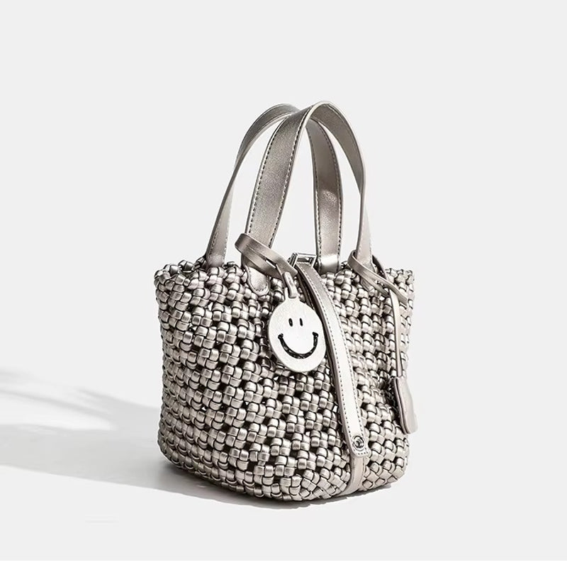 Woven Smile Bag