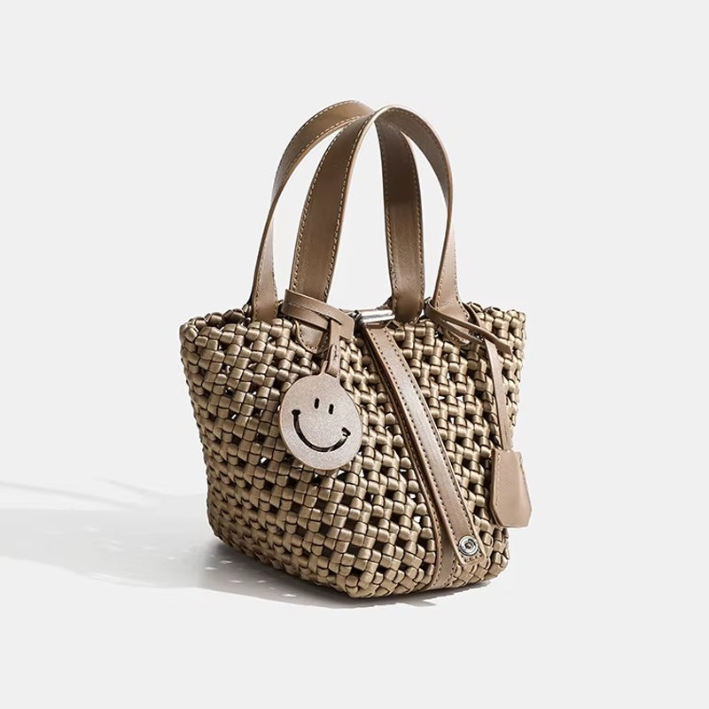 Woven Smile Bag