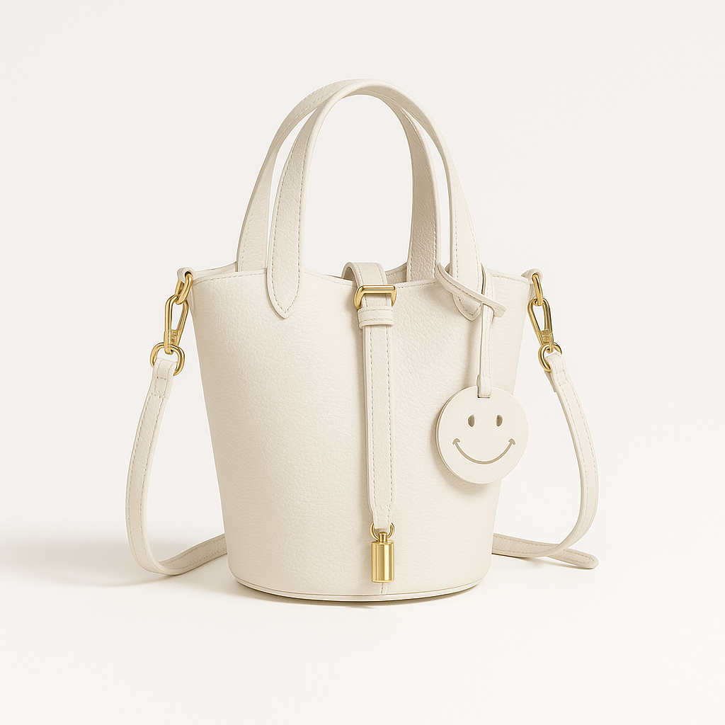 Leather Smile Bag