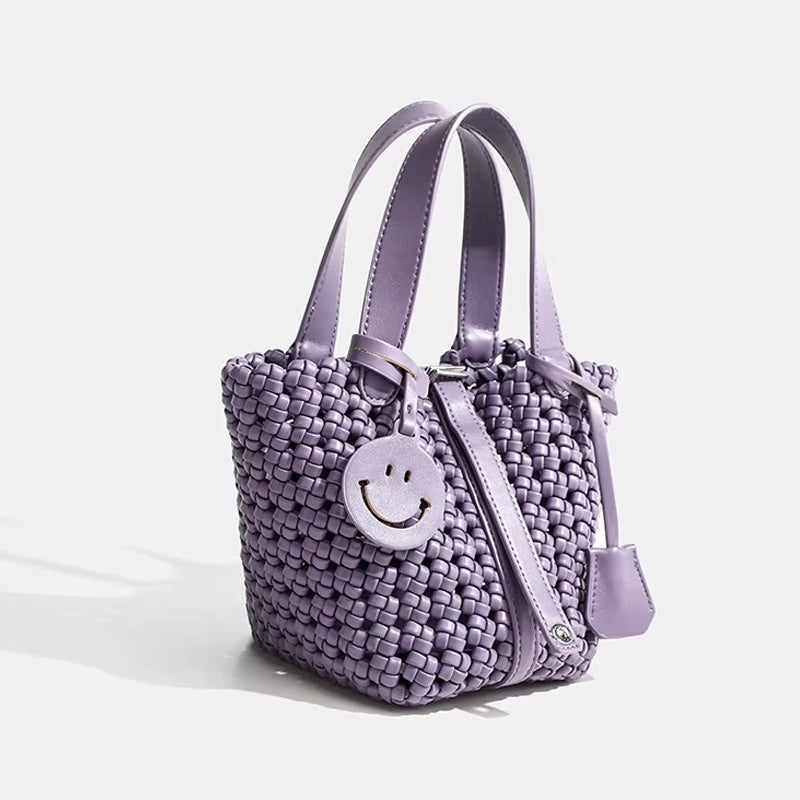 Woven Smile Bag