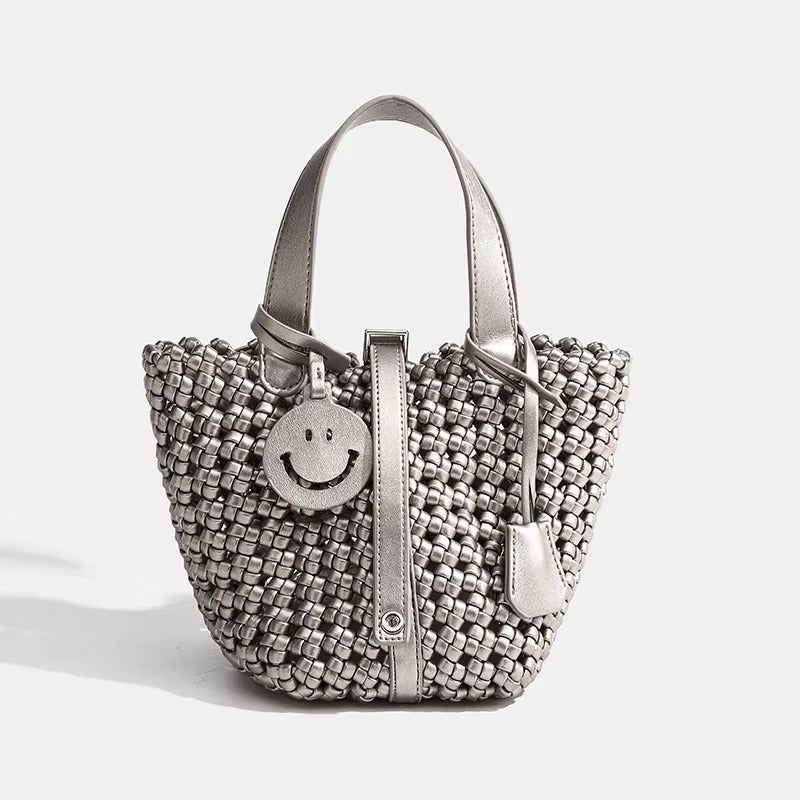 Woven Smile Bag