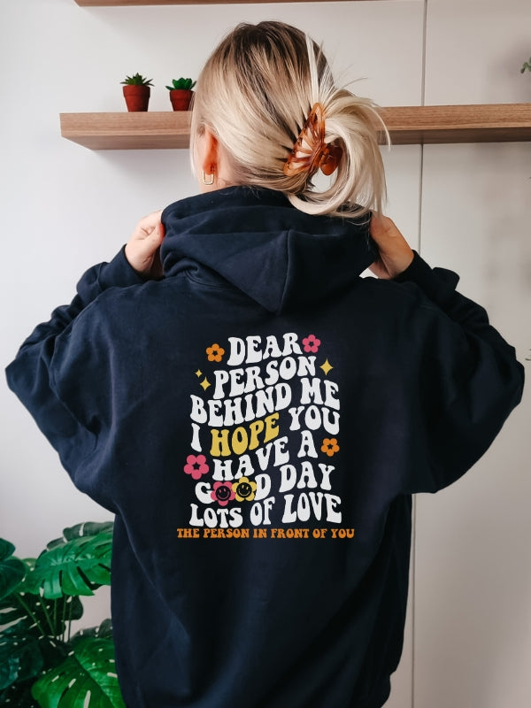 Dear Person Flower Hoodie