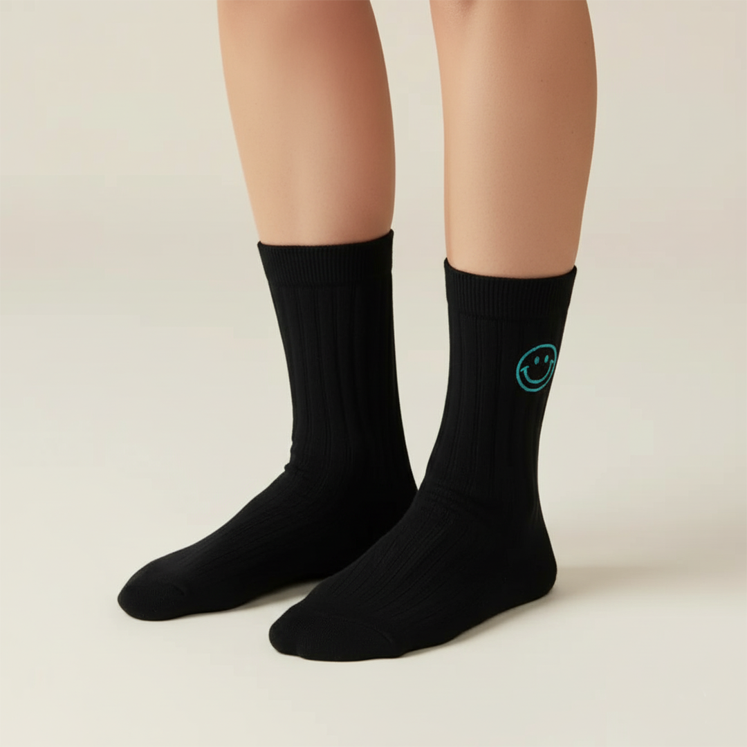 Pastel Smile Socks (5 Pack)