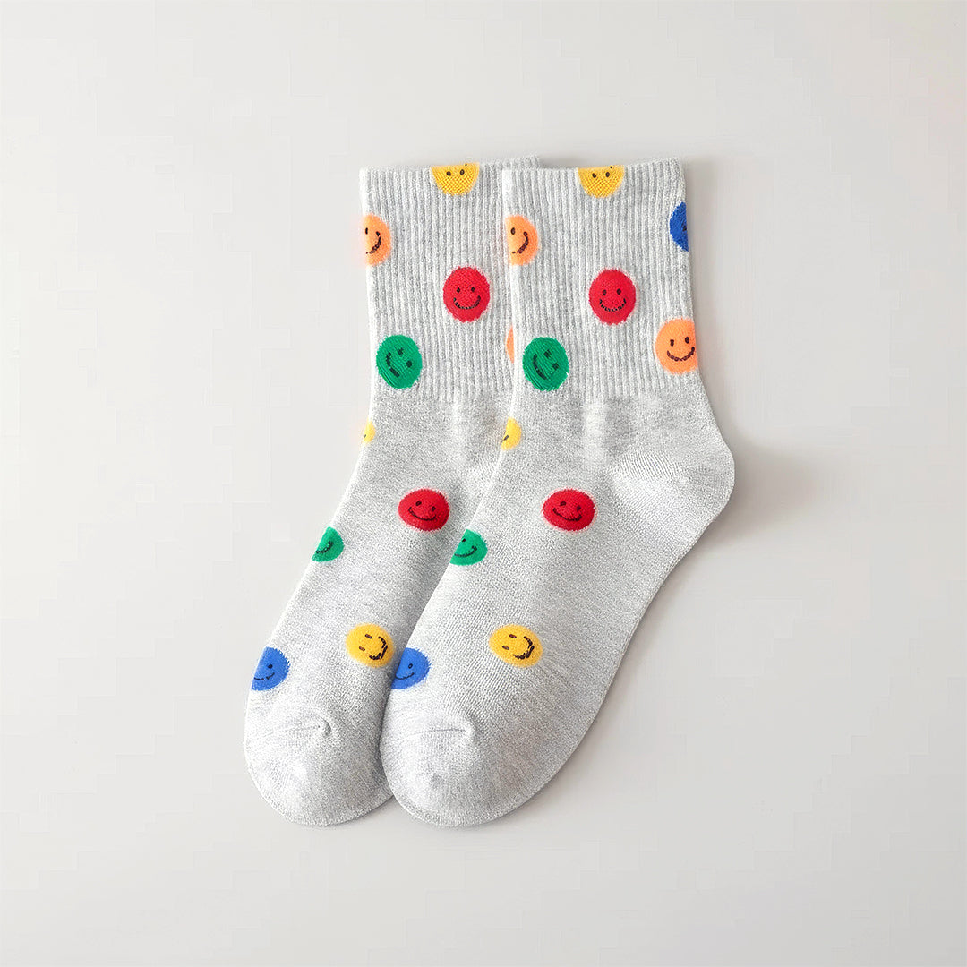 Rainbow Smile Socks (3 Pack)