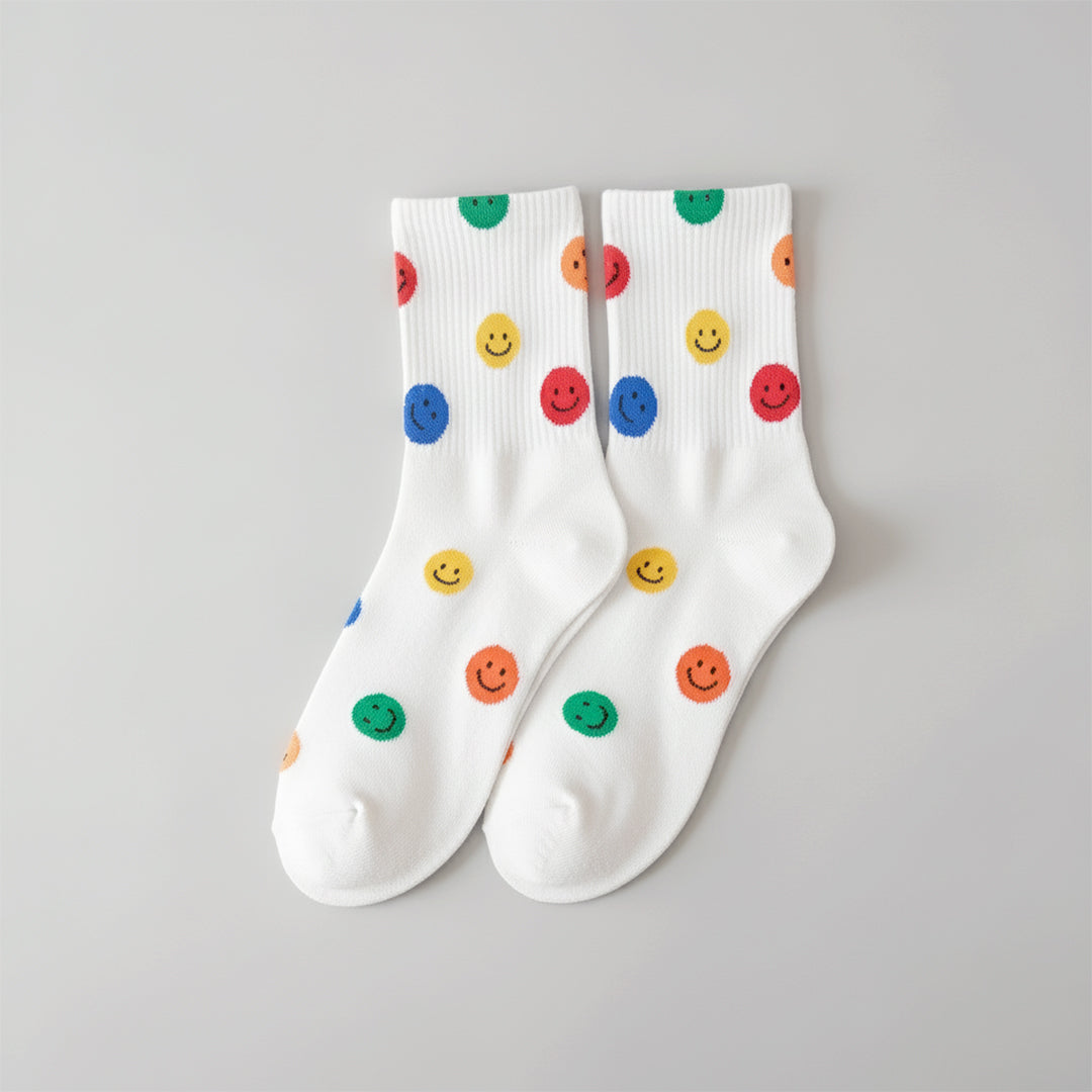 Rainbow Smile Socks (3 Pack)