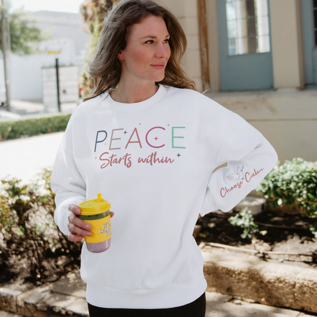 Peace Starts Within Sweater