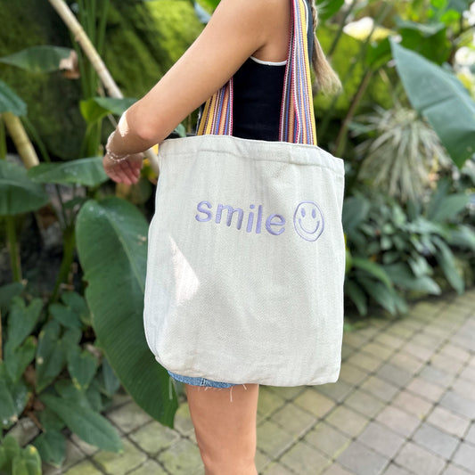 Smile Beach Bag