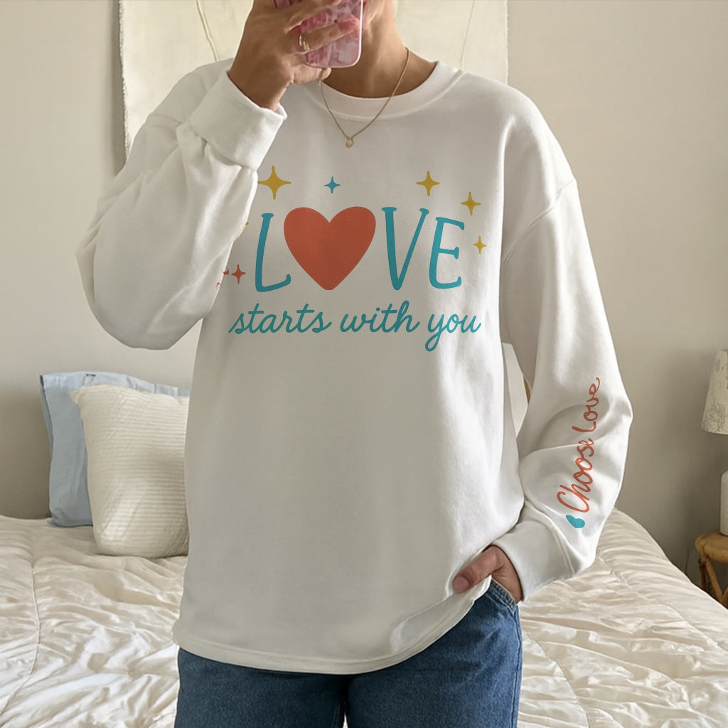 Love Starts With You Sweater