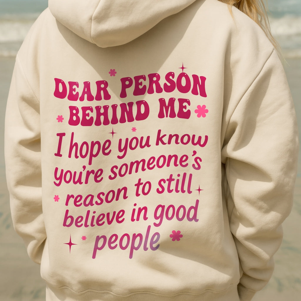 Believe in Good People Hoodie