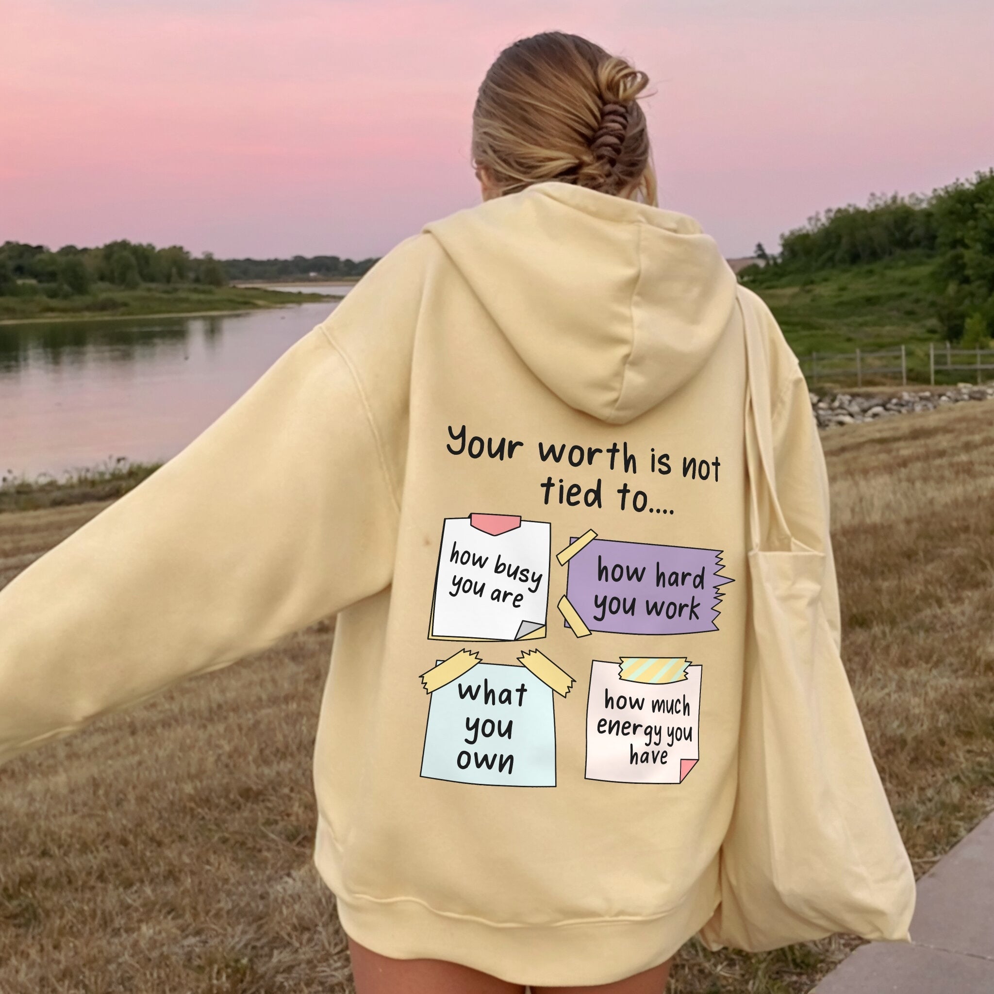 You Are Worthy Hoodie