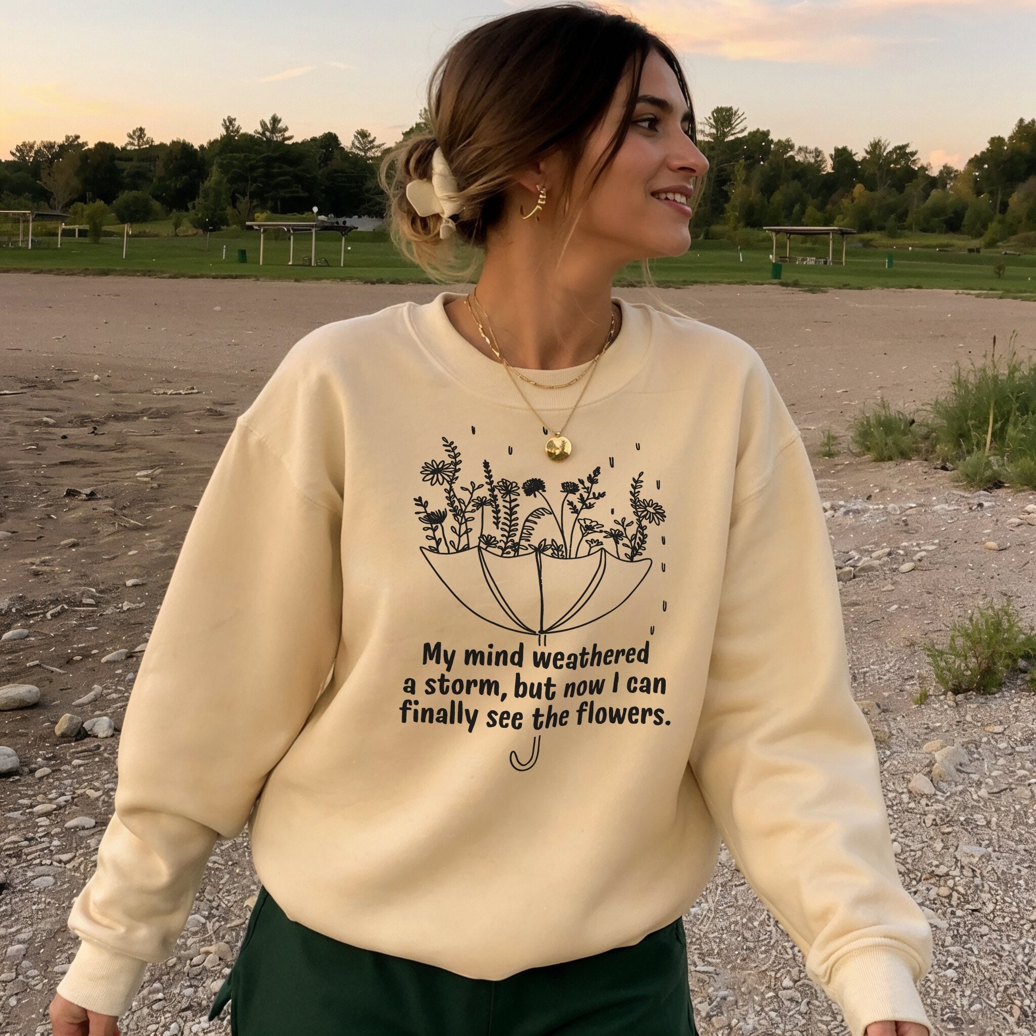 See the Flowers Sweater