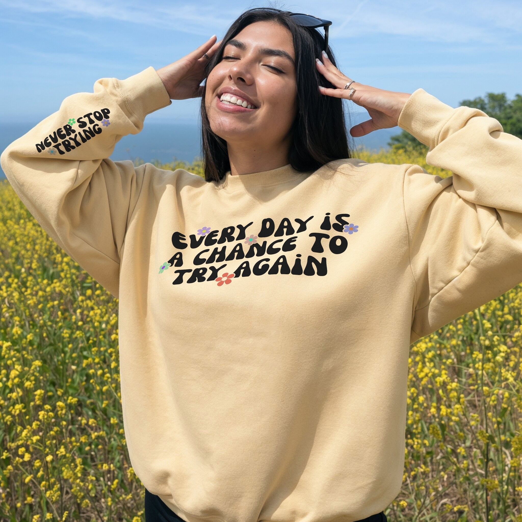 Try Again Sweater