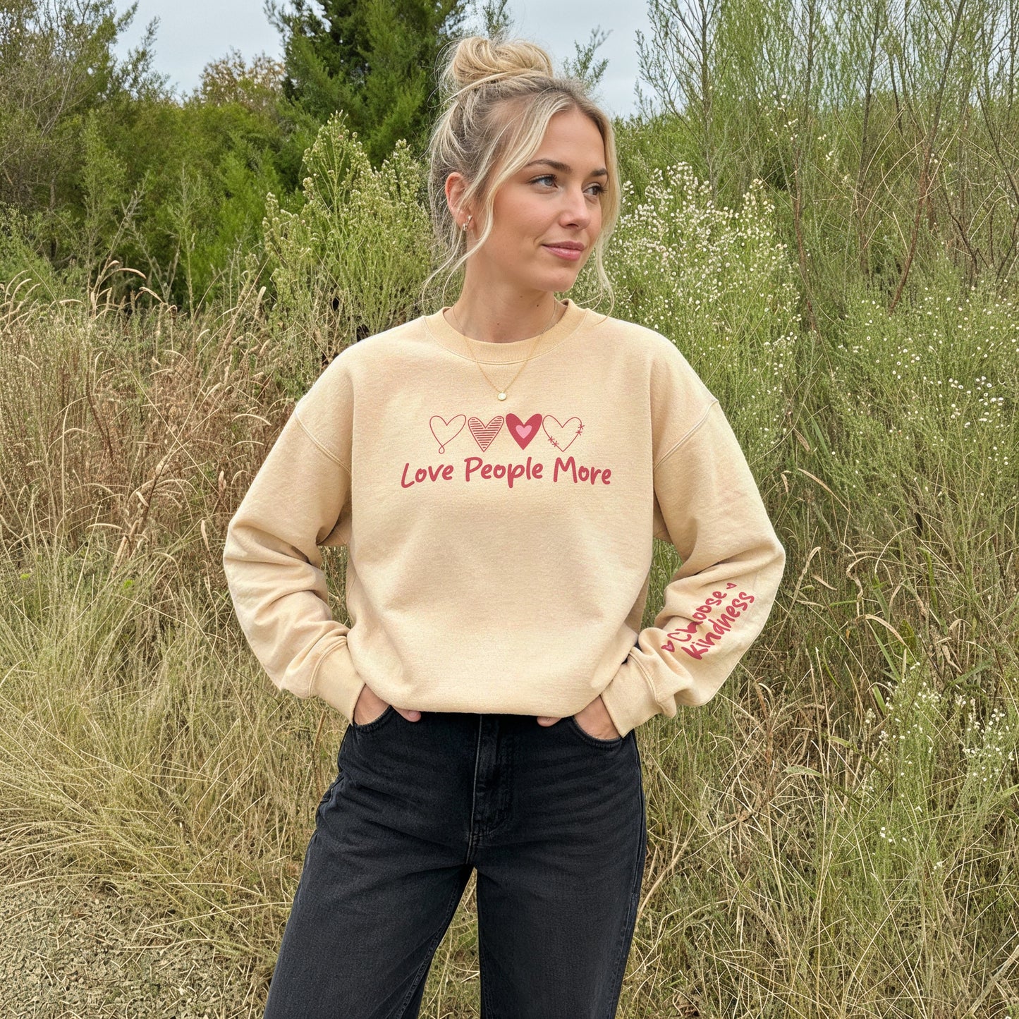 Love People More Sweater