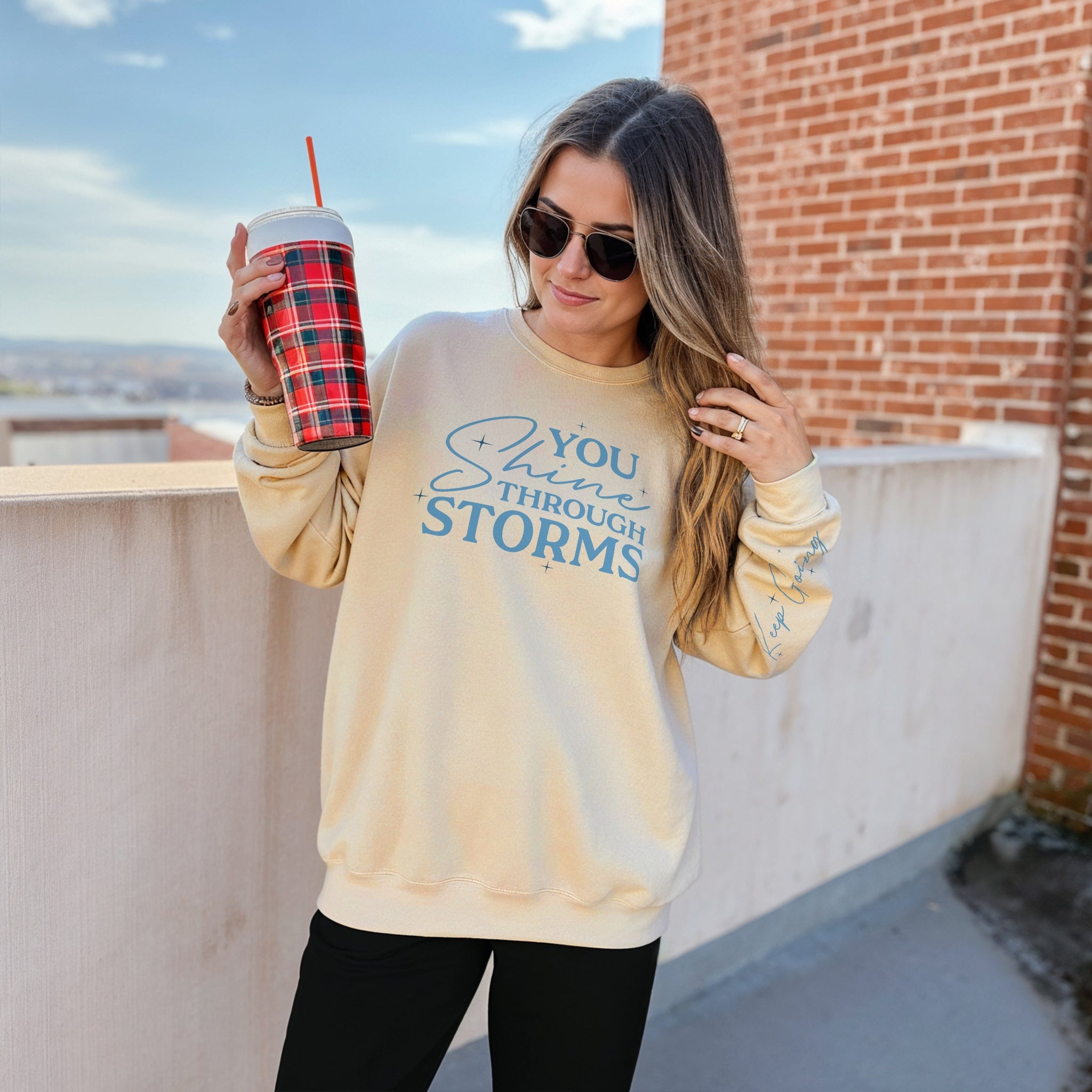Shine Through Storms Sweater
