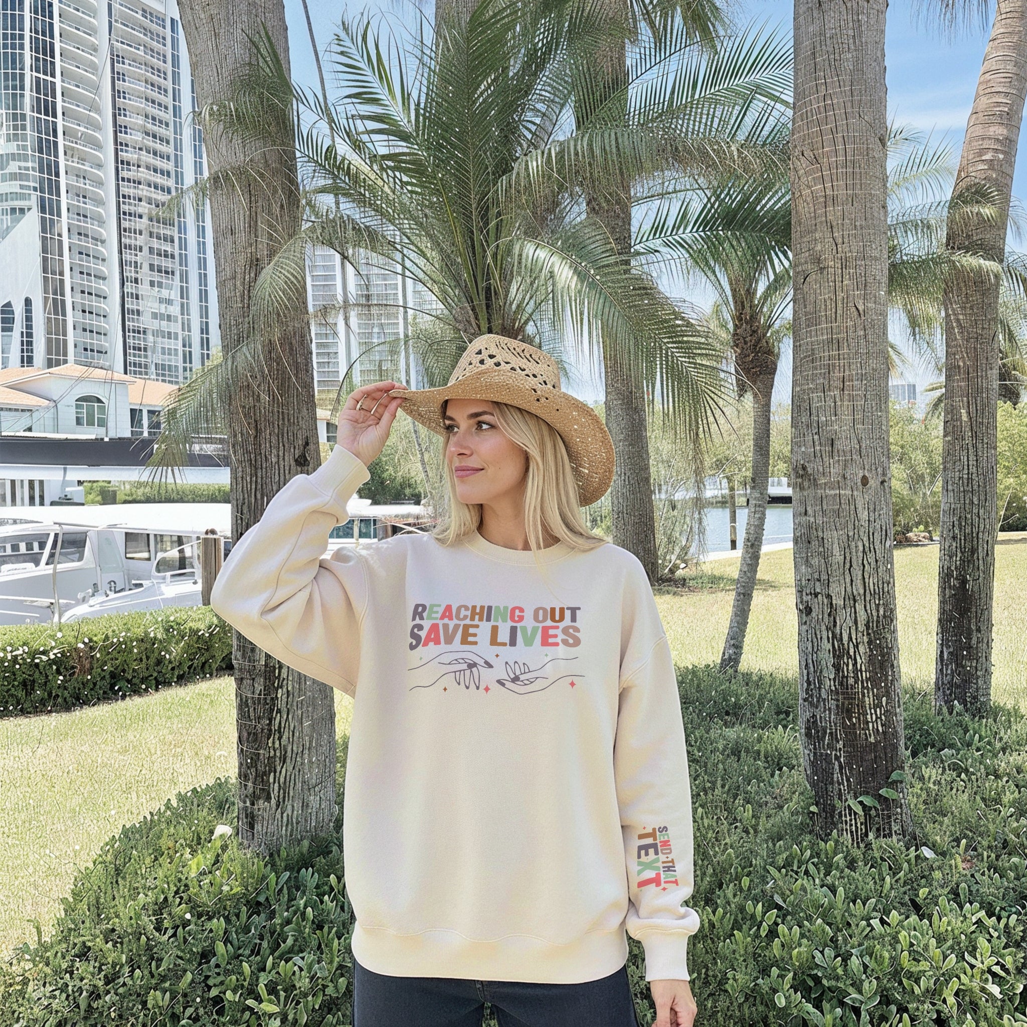 Reach Out Sweater
