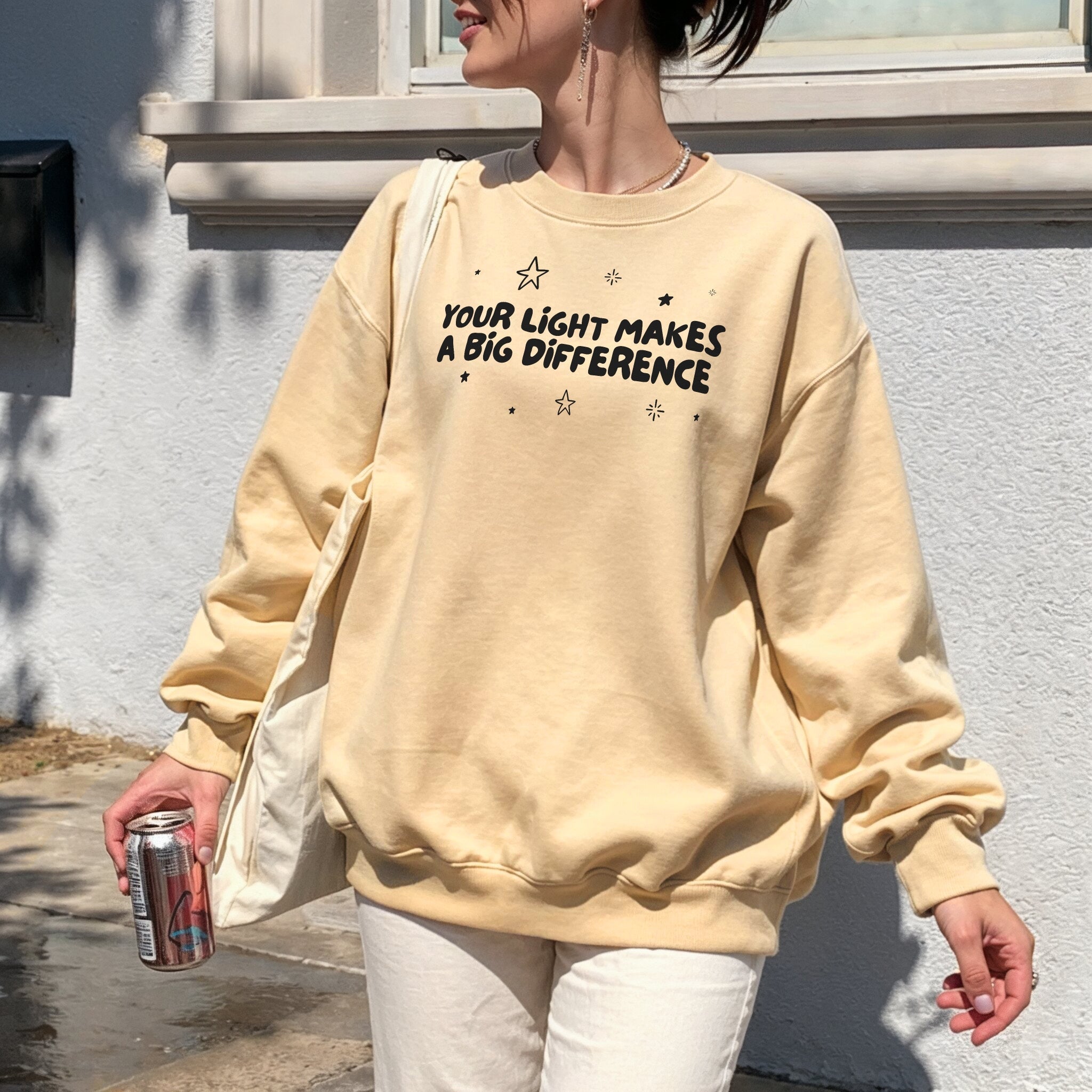 Bright Difference Sweater