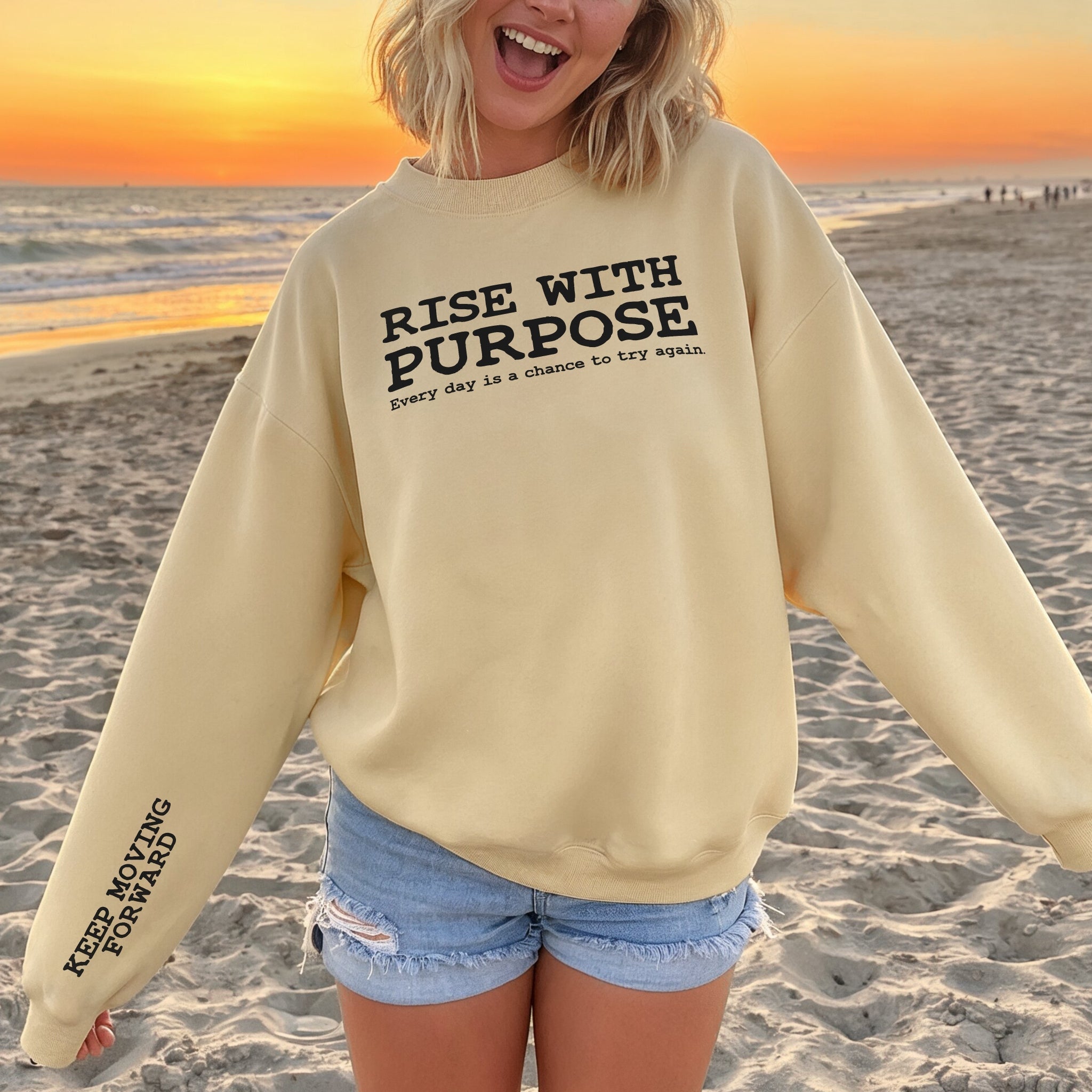 Rise with Purpose Sweater