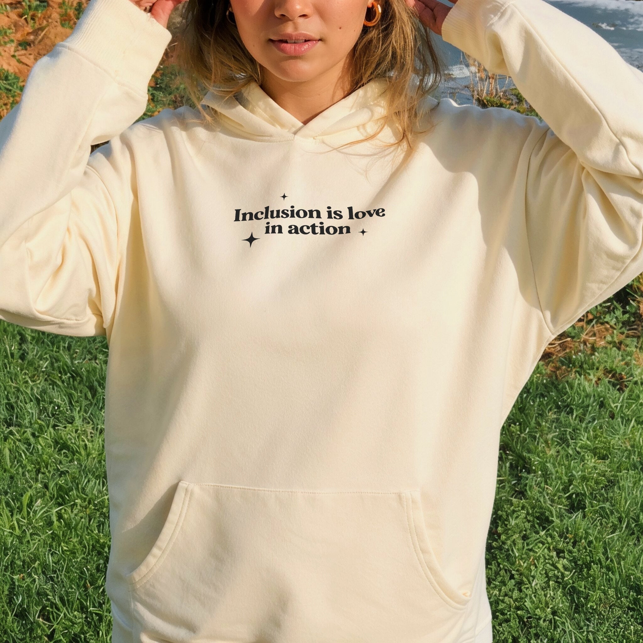 Inclusion Is Love In Action Hoodie