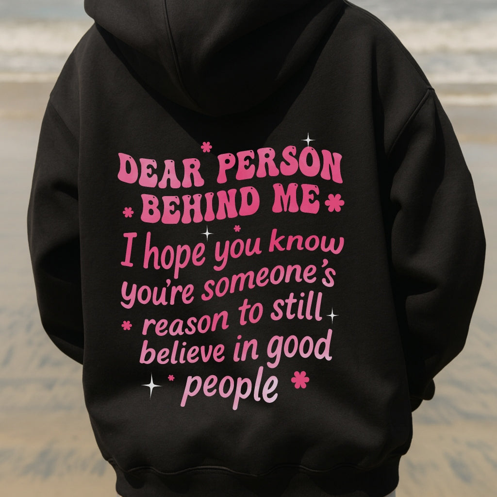 Believe in Good People Hoodie
