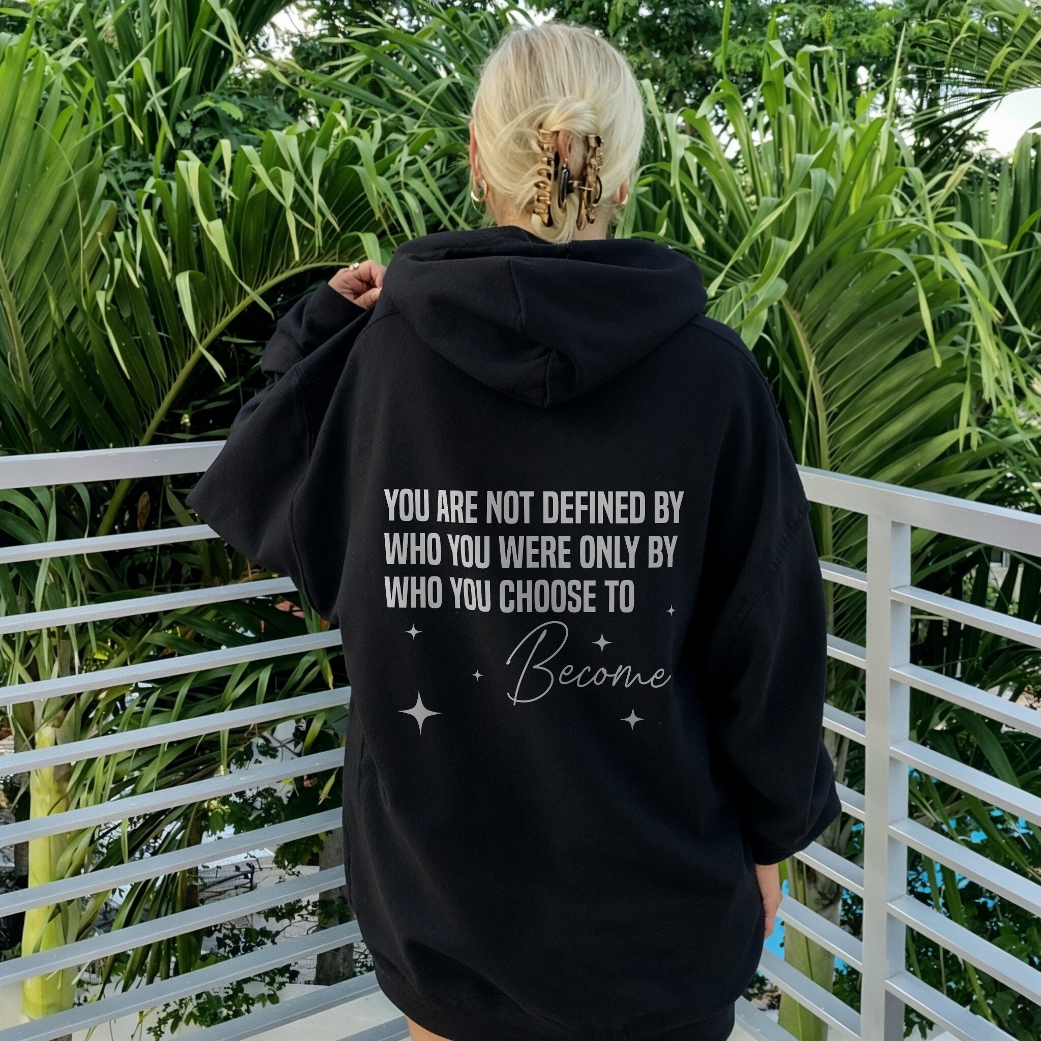 Rewrite Hoodie - Black Back