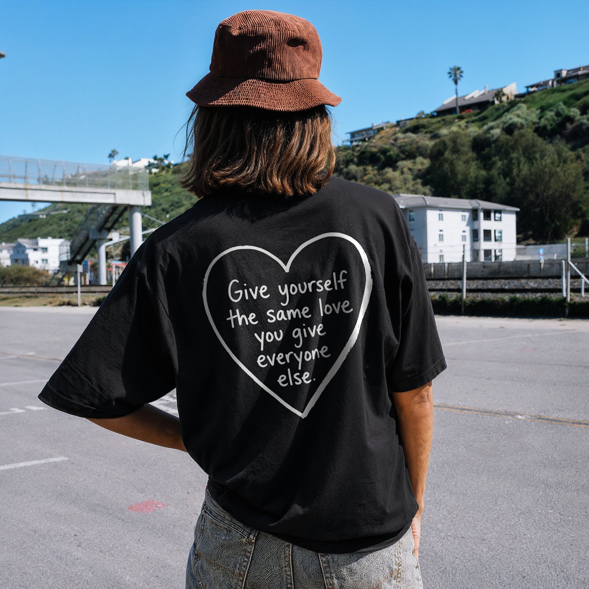 Spread Love Tee - Black Back