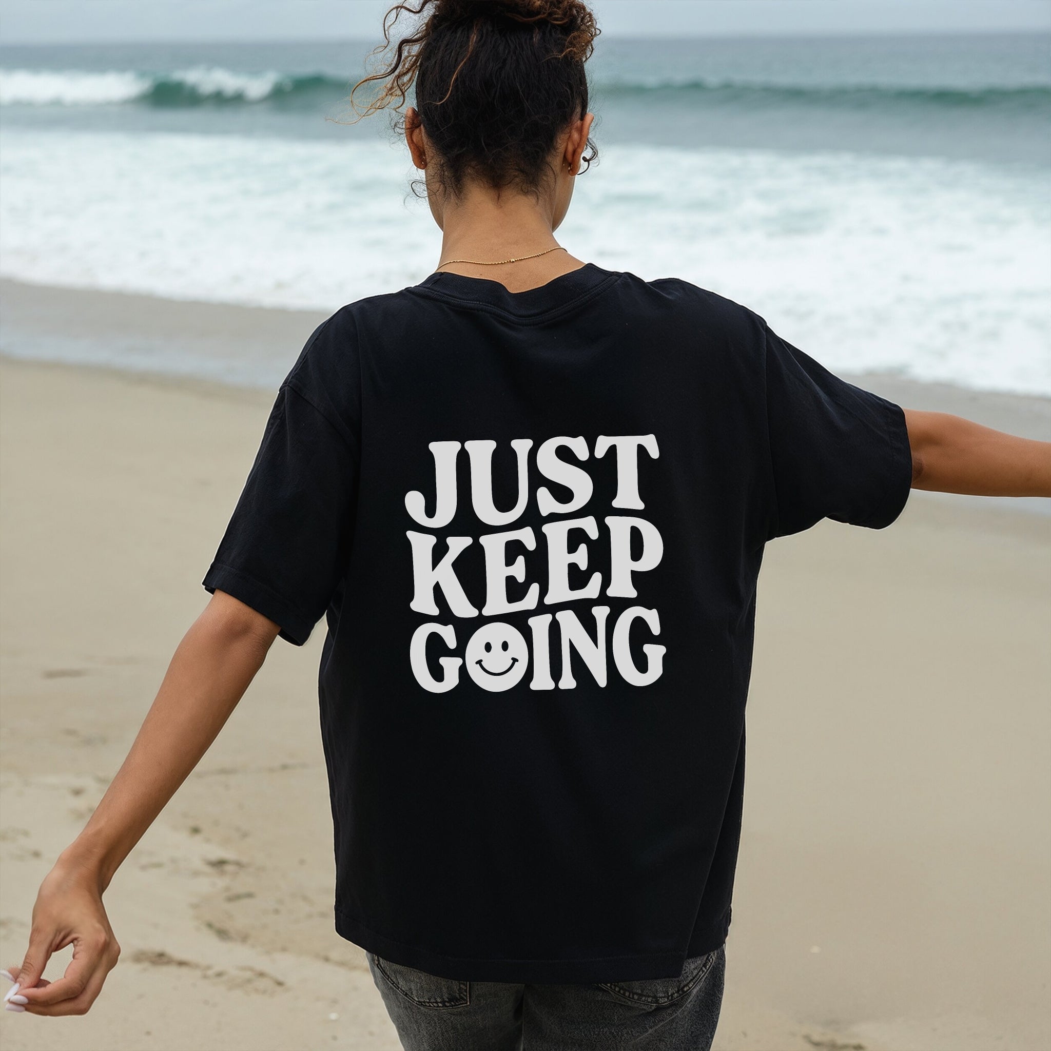 Keep Going Tee - Black Back