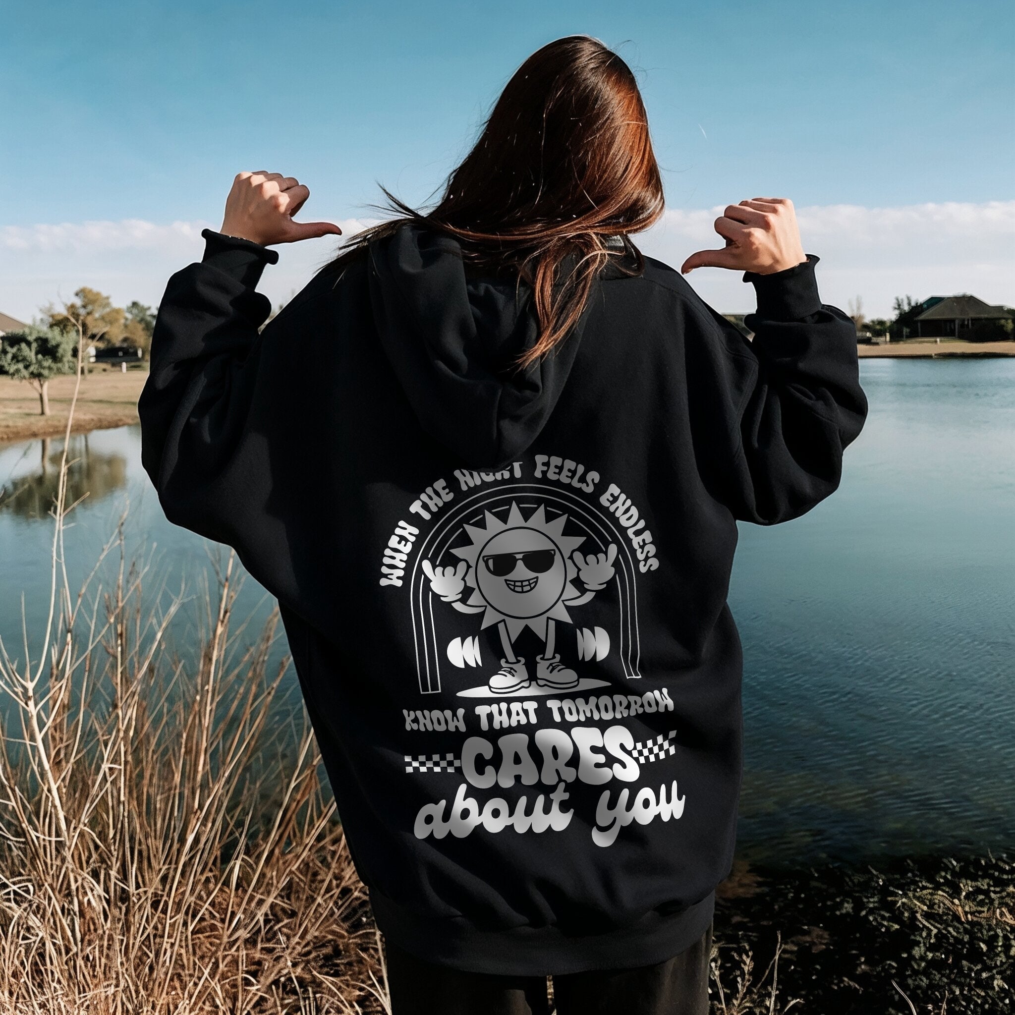 Tomorrow Cares About You Hoodie