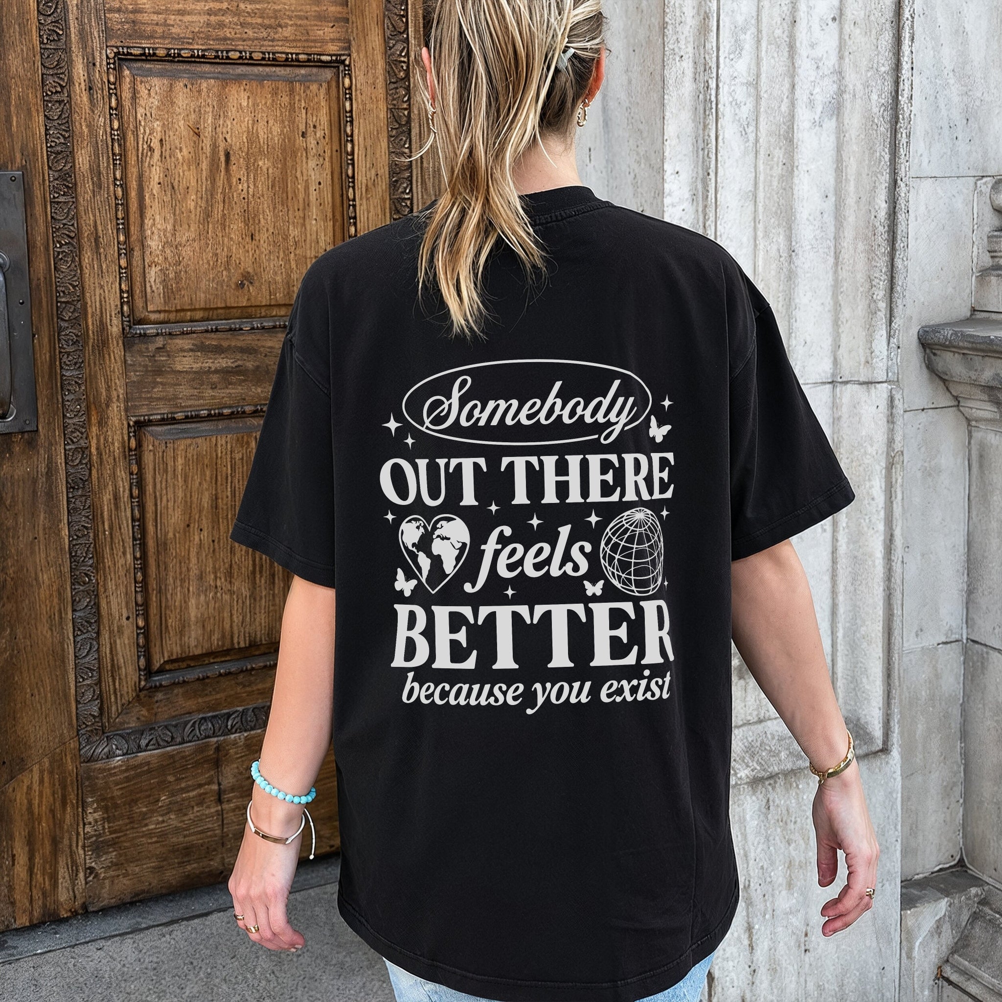 Somebody Needs You Tee - Black Back