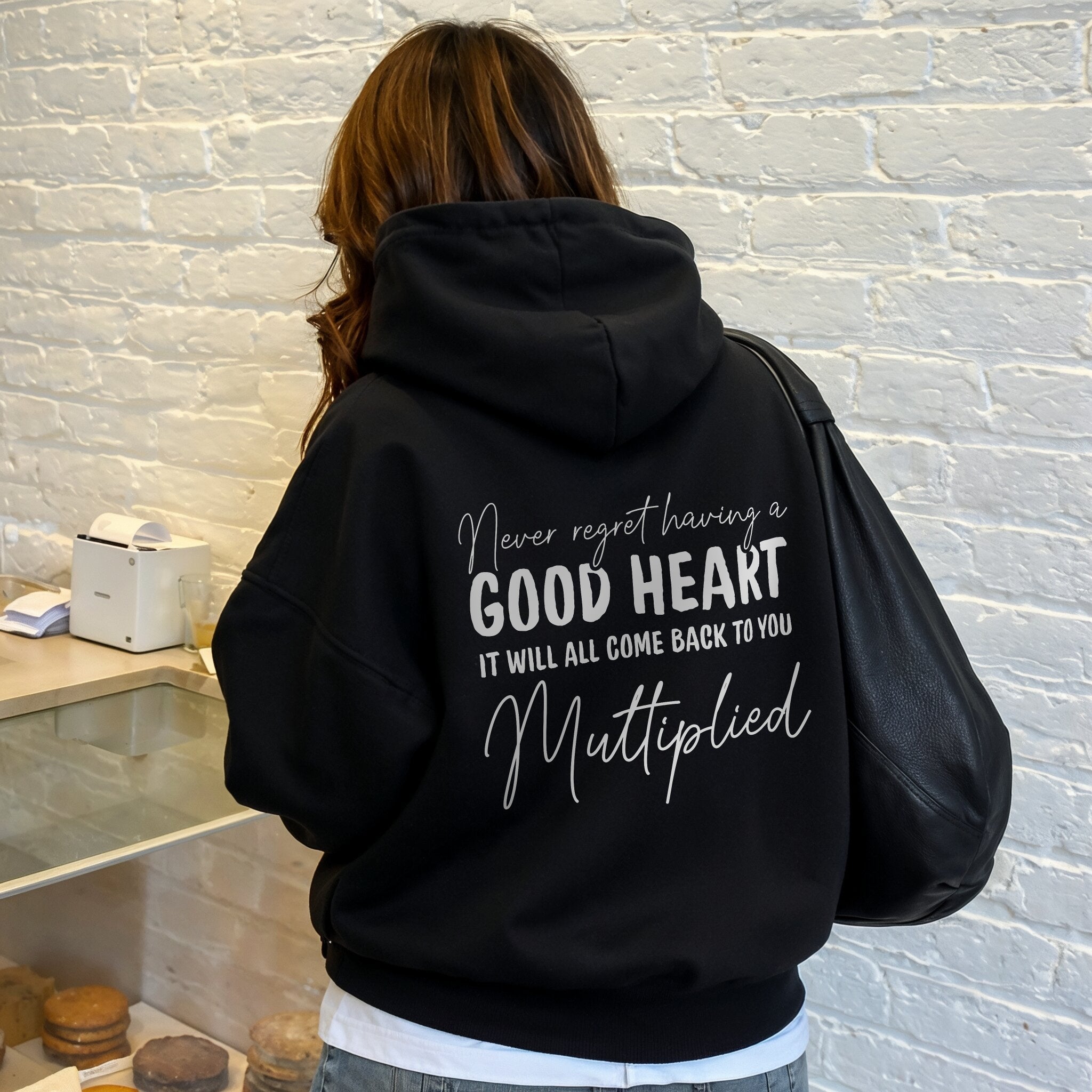 Be The Good Hoodie - Black Back