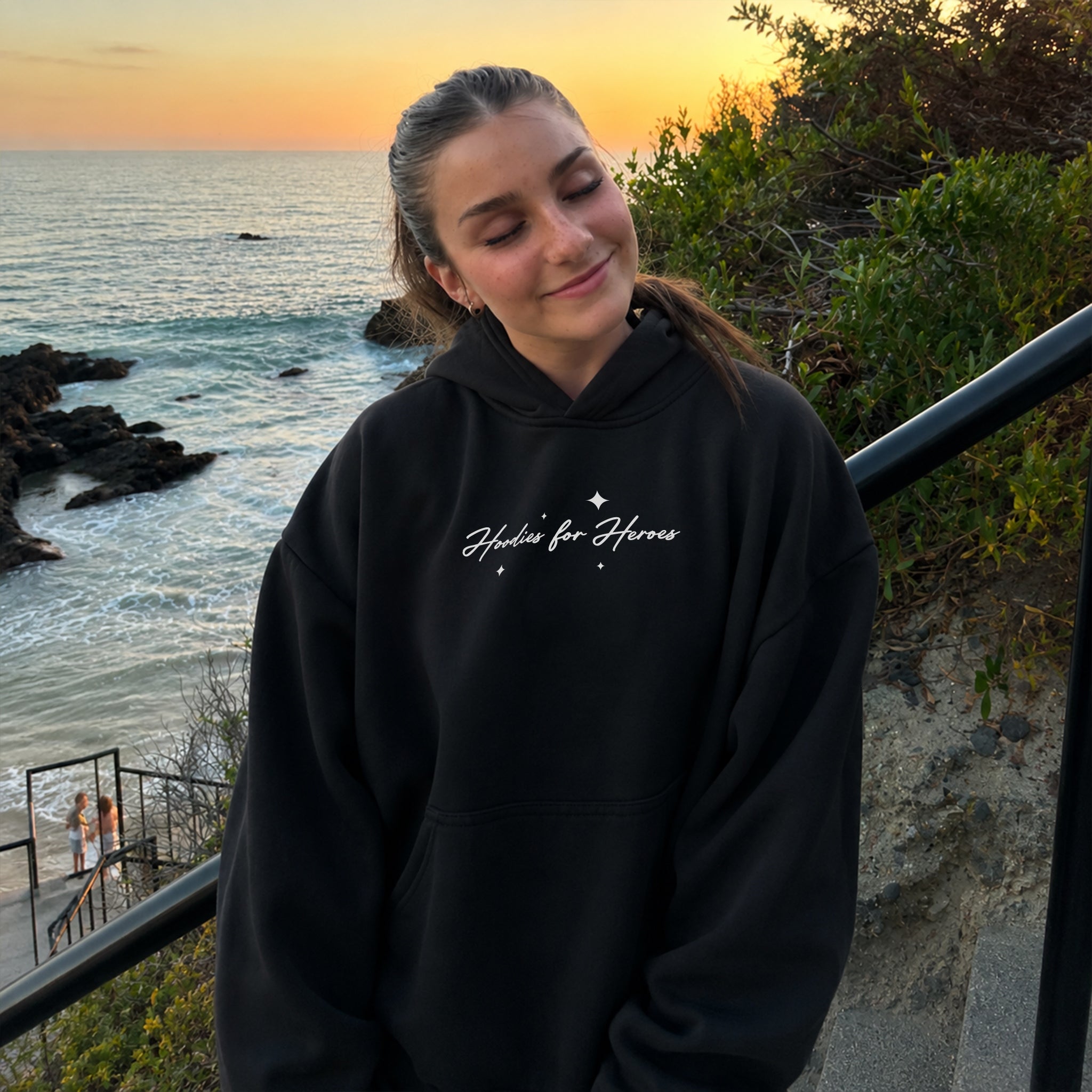 You Can Do It Again Hoodie - Black front