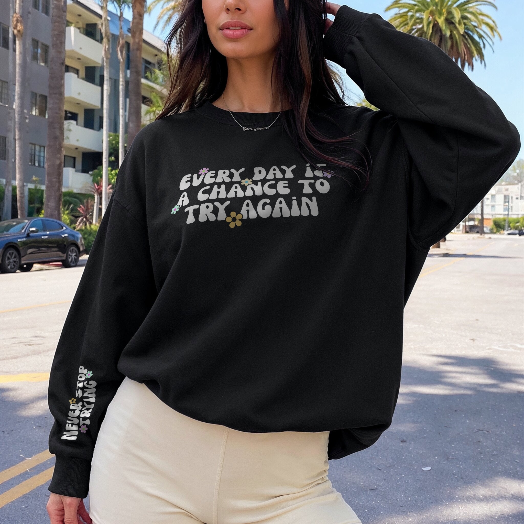 Try Again Sweater