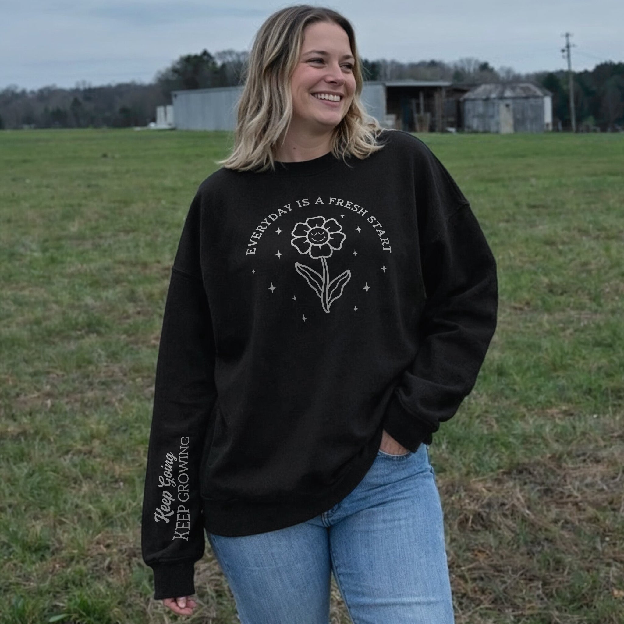 Everyday is a Fresh Start Sweater