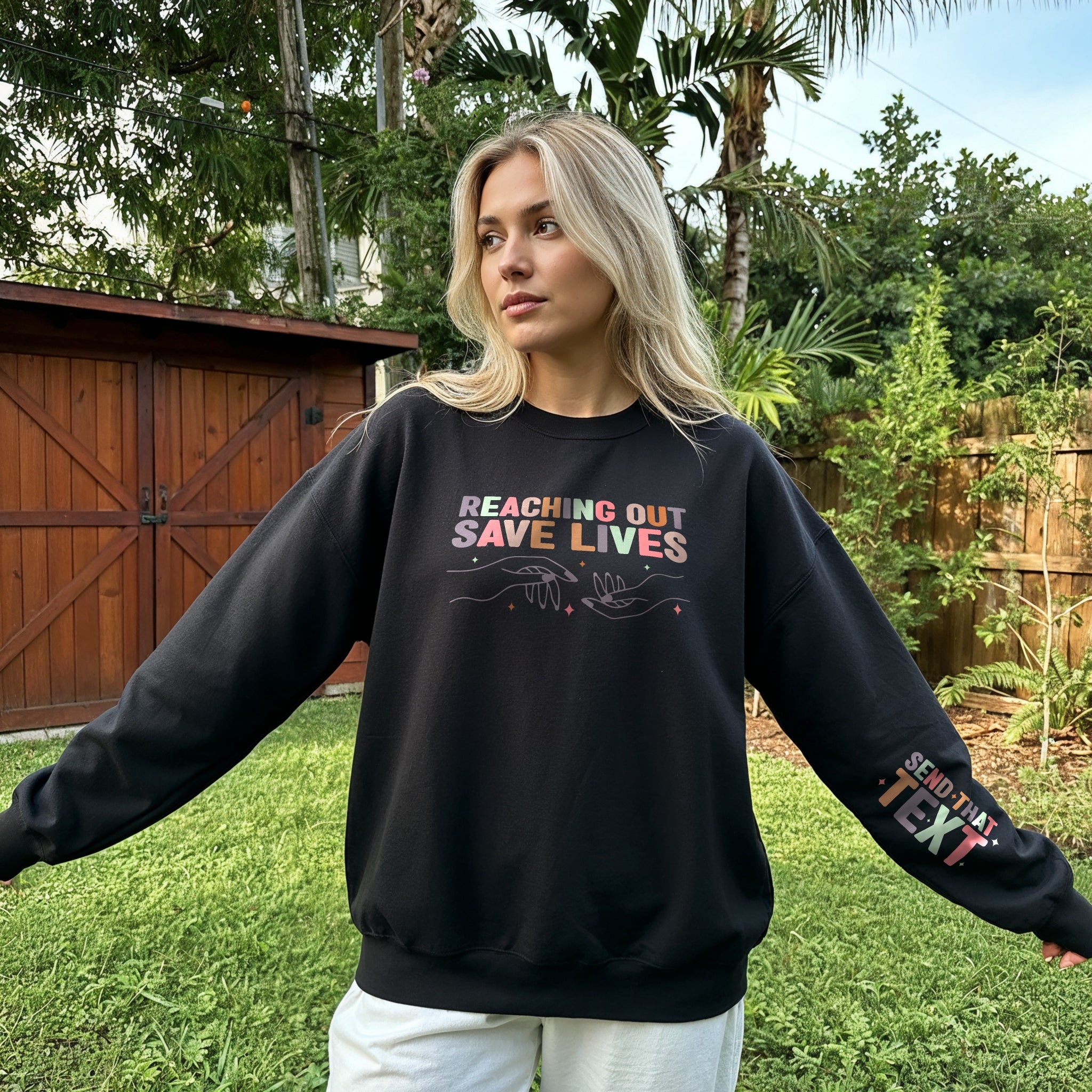 Reach Out Sweater