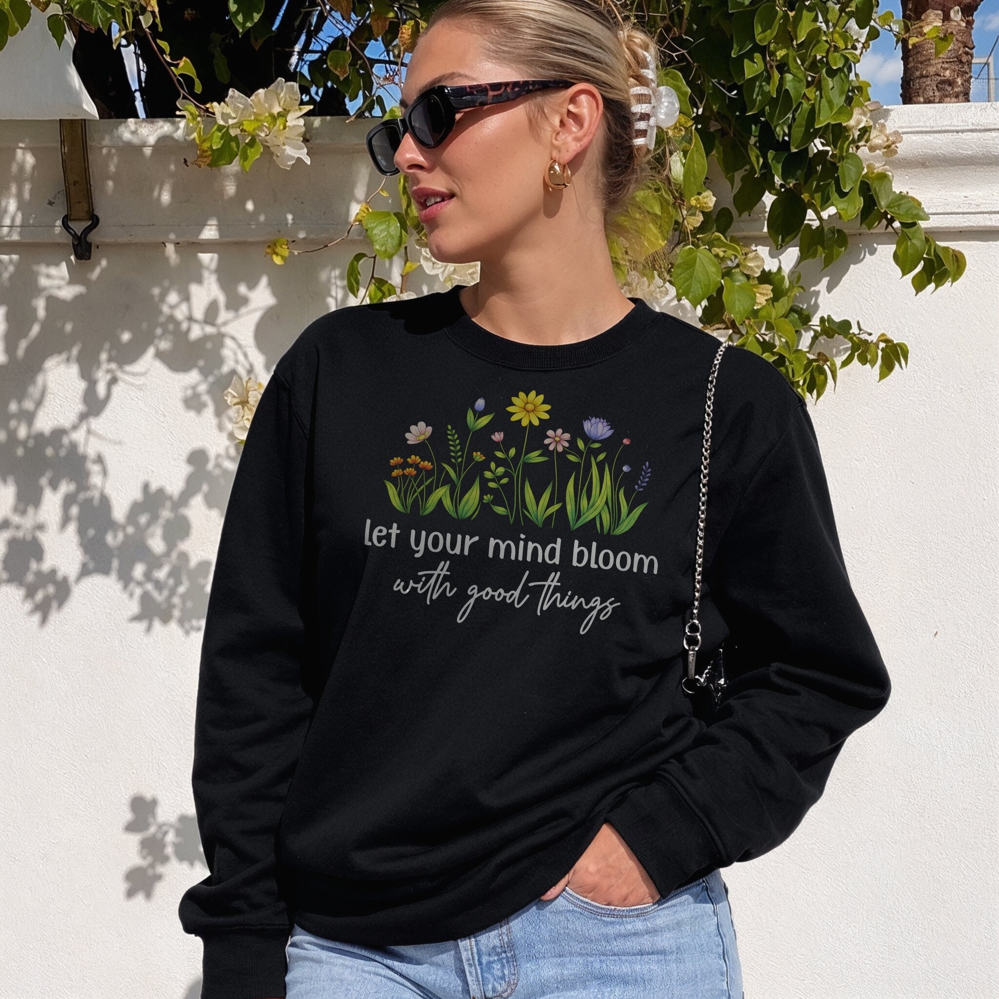 Let Your Mind Bloom Sweater