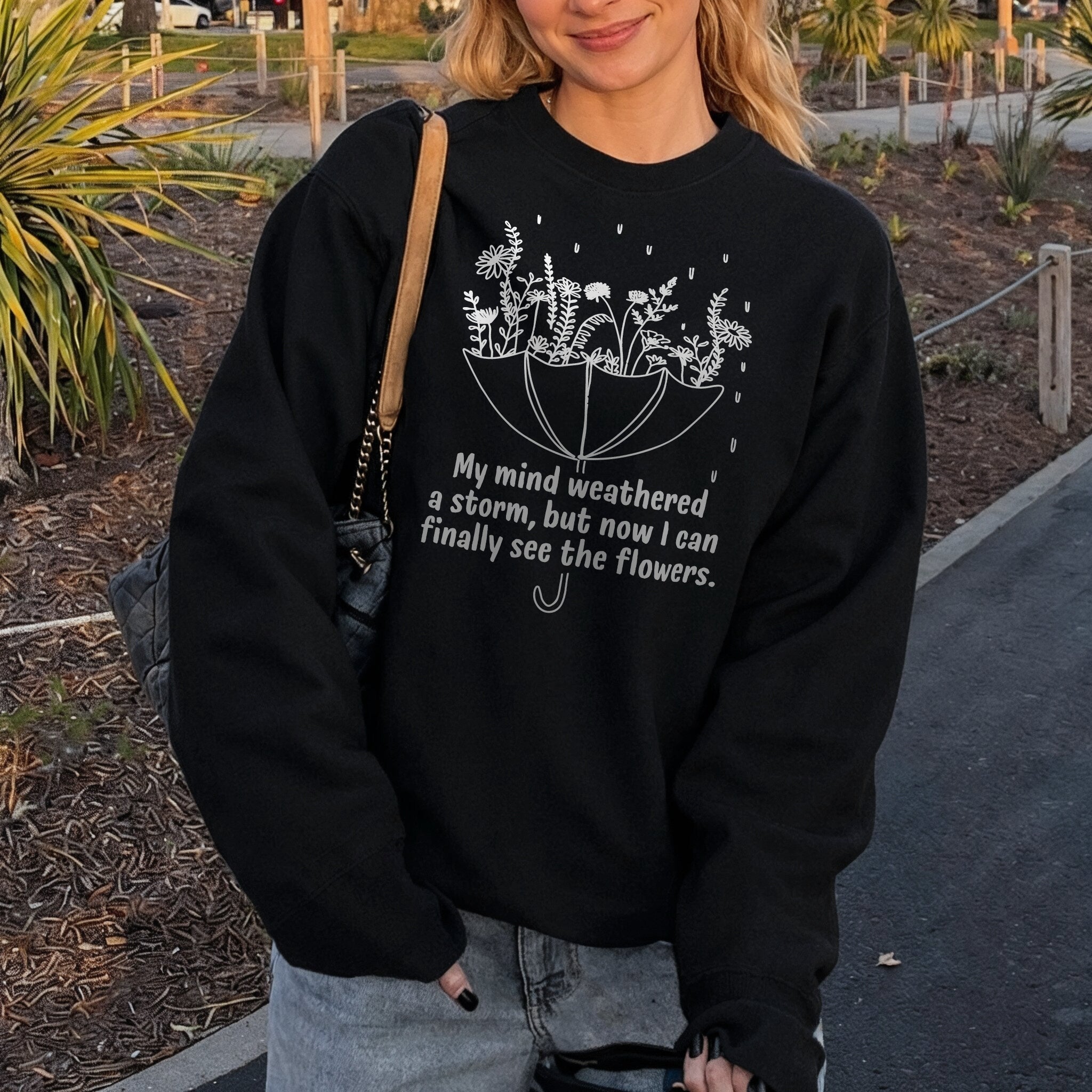 See the Flowers Sweater