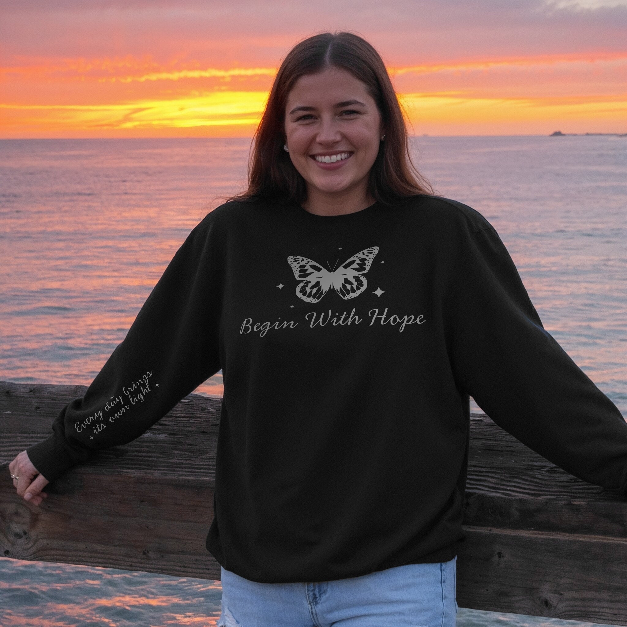 Begin with Hope Sweater
