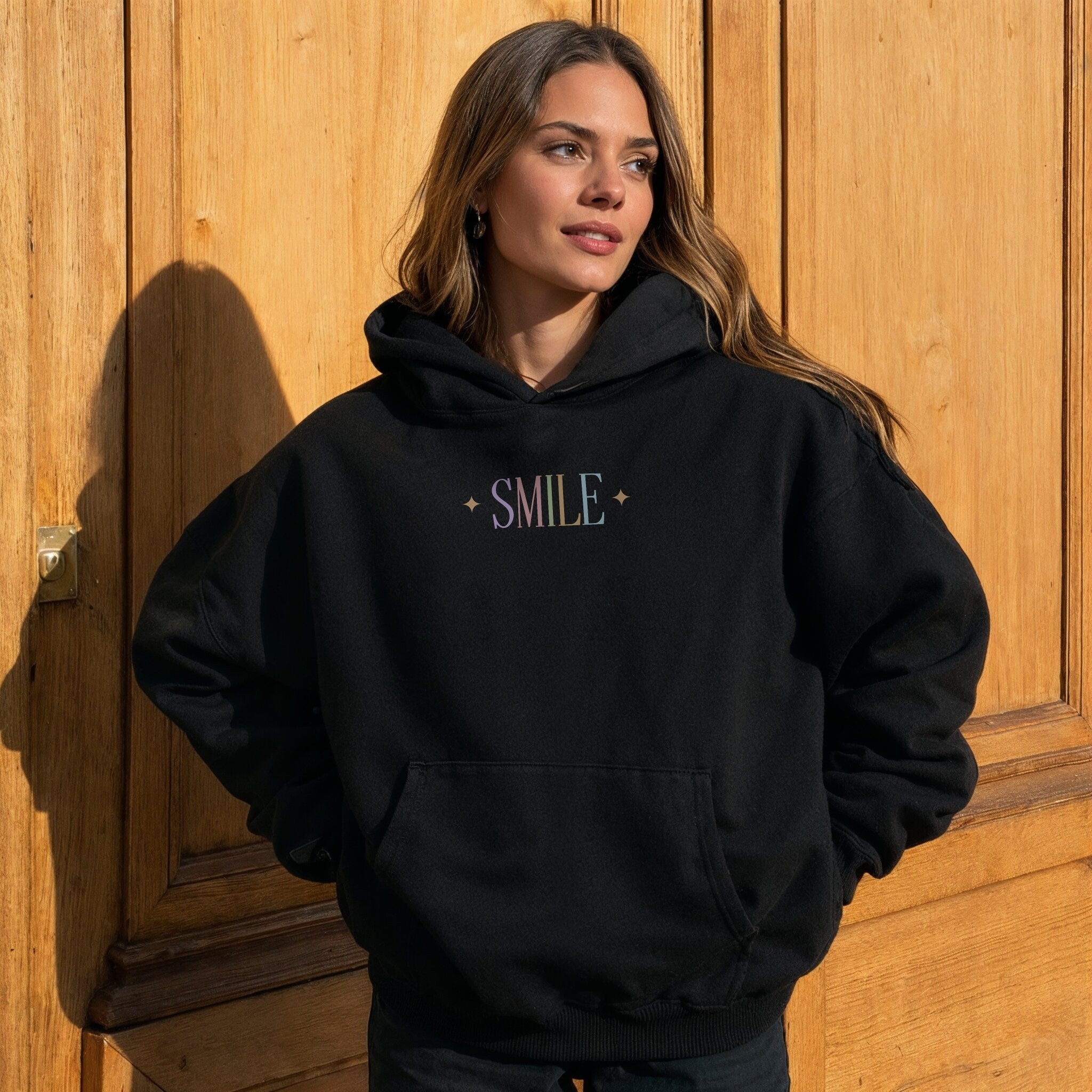 Happiness Looks Good Hoodie