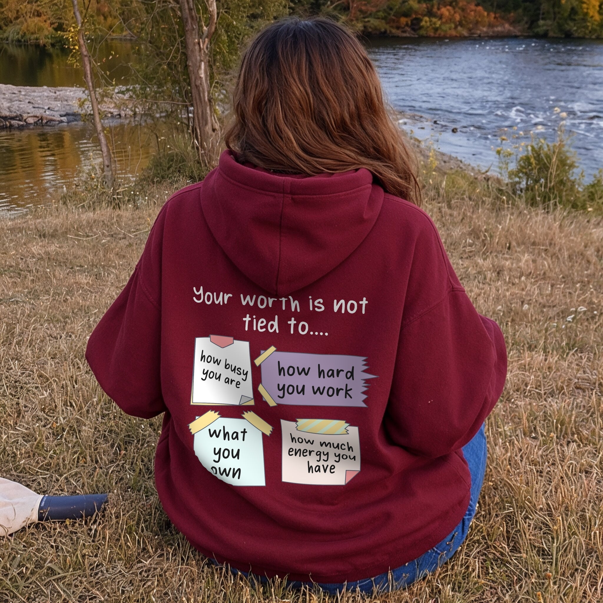 You Are Worthy Hoodie