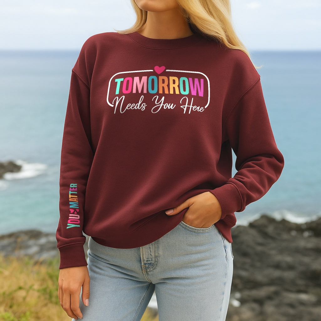 Tomorrow Needs You Sweater