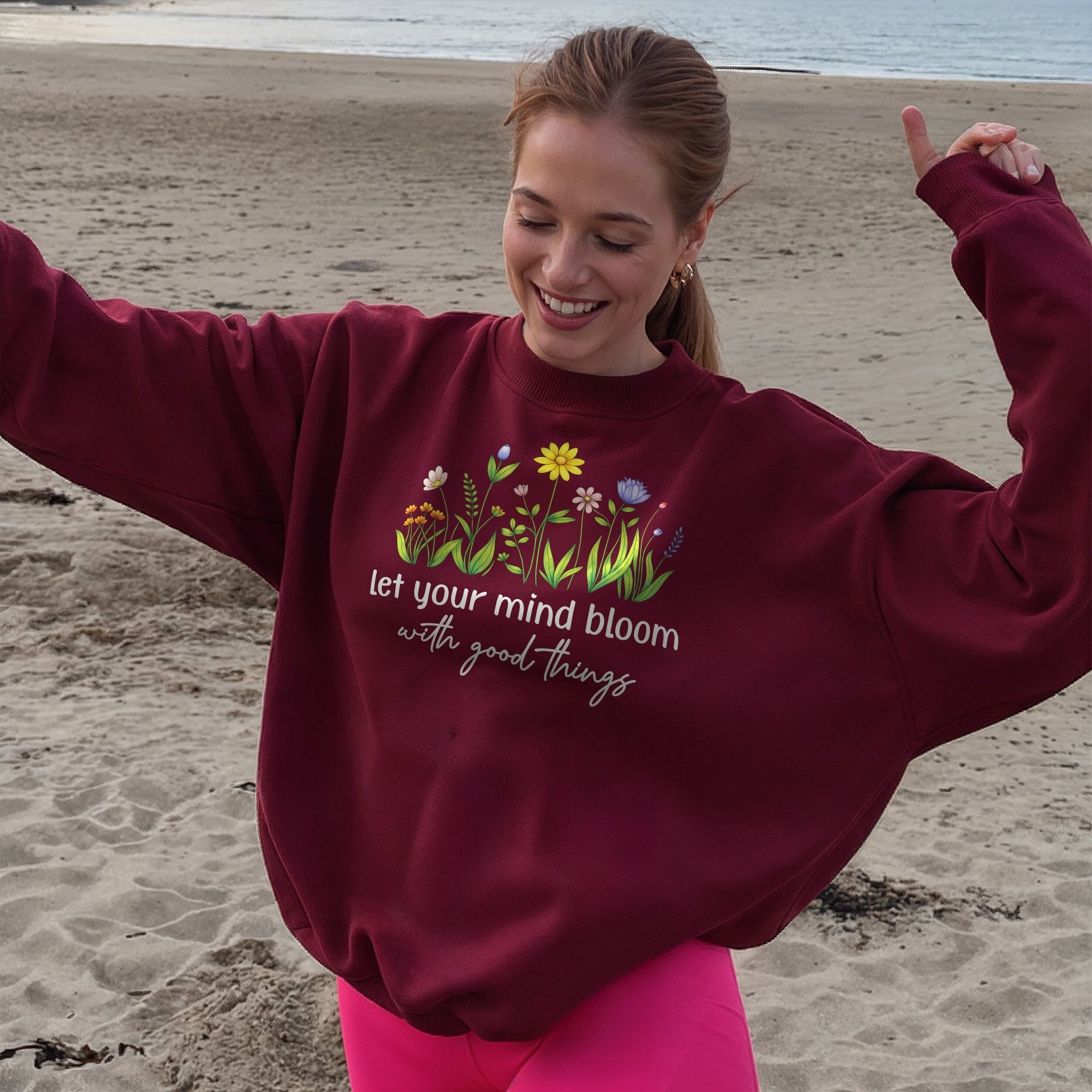 Let Your Mind Bloom Sweater
