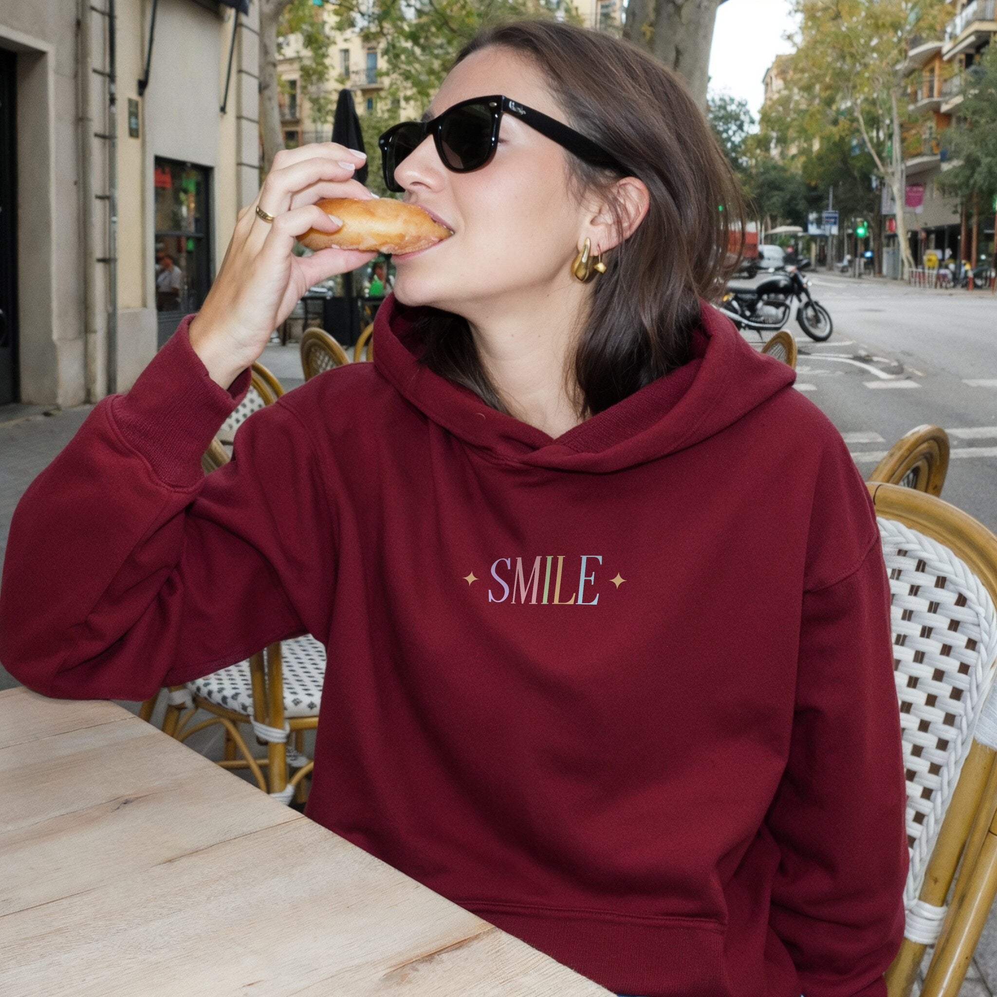 Happiness Looks Good Hoodie