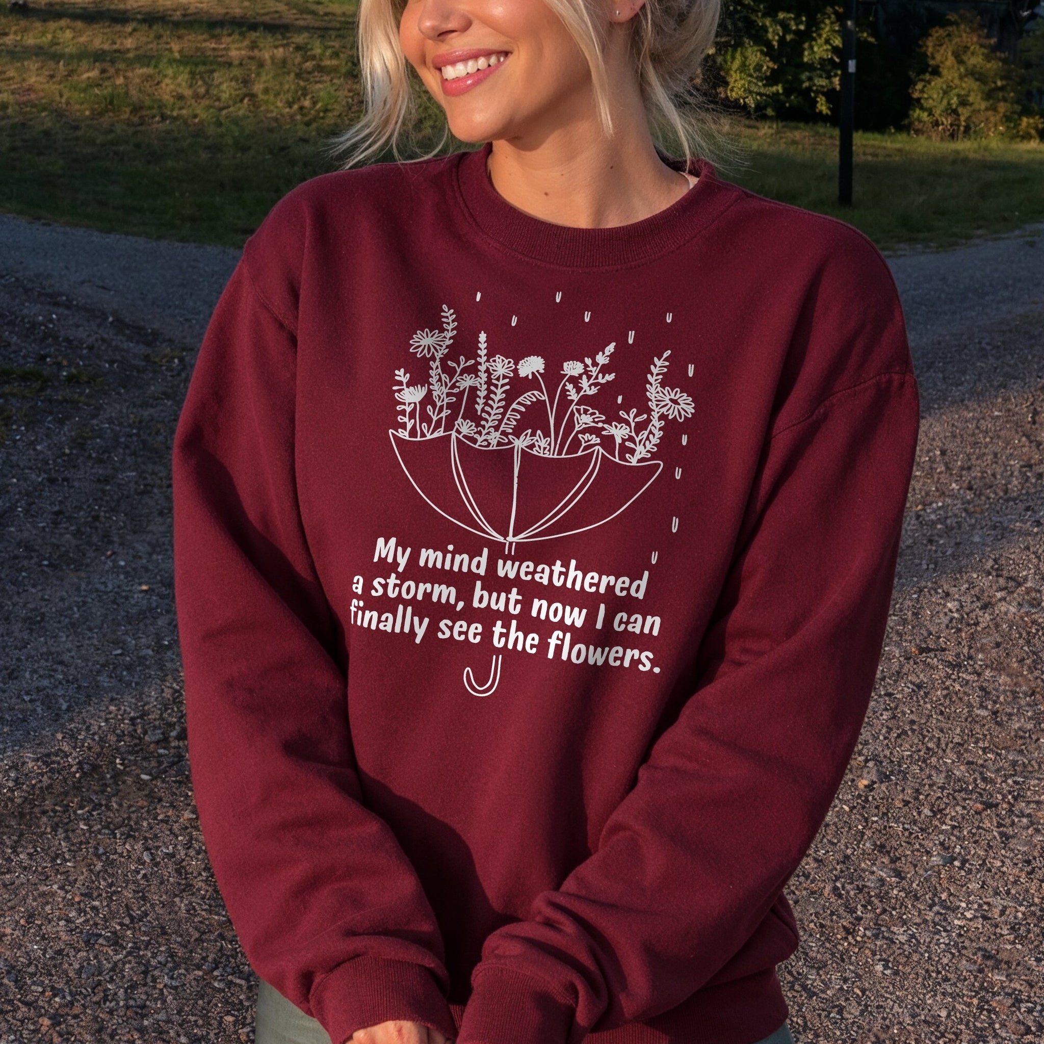 See the Flowers Sweater