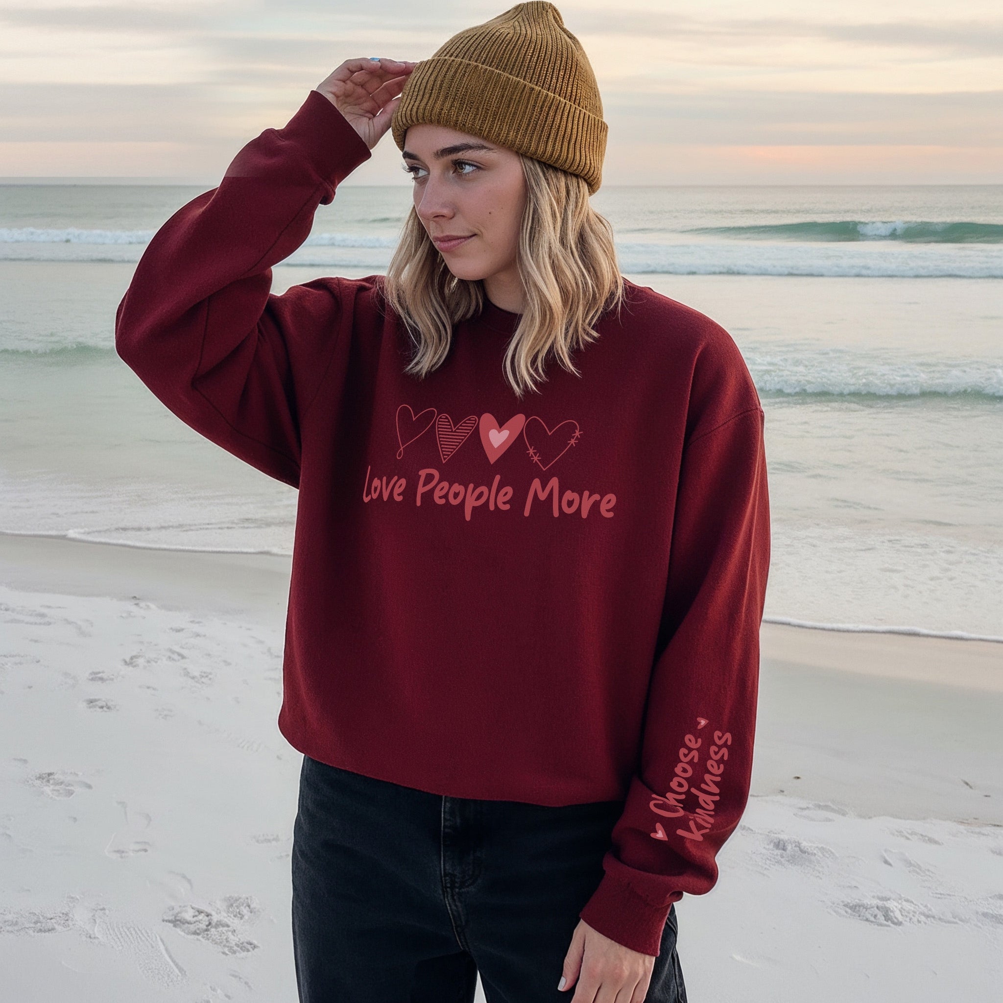 Love People More Sweater